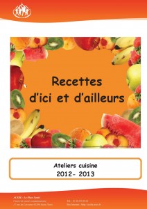 LIVRET RECETTES CUISINE - version entrée plats desserts - PAGE DE GARDE
